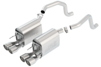 2009-2013 Chevrolet Corvette C6 Axleback Sportavgassystem S-Type II Borla